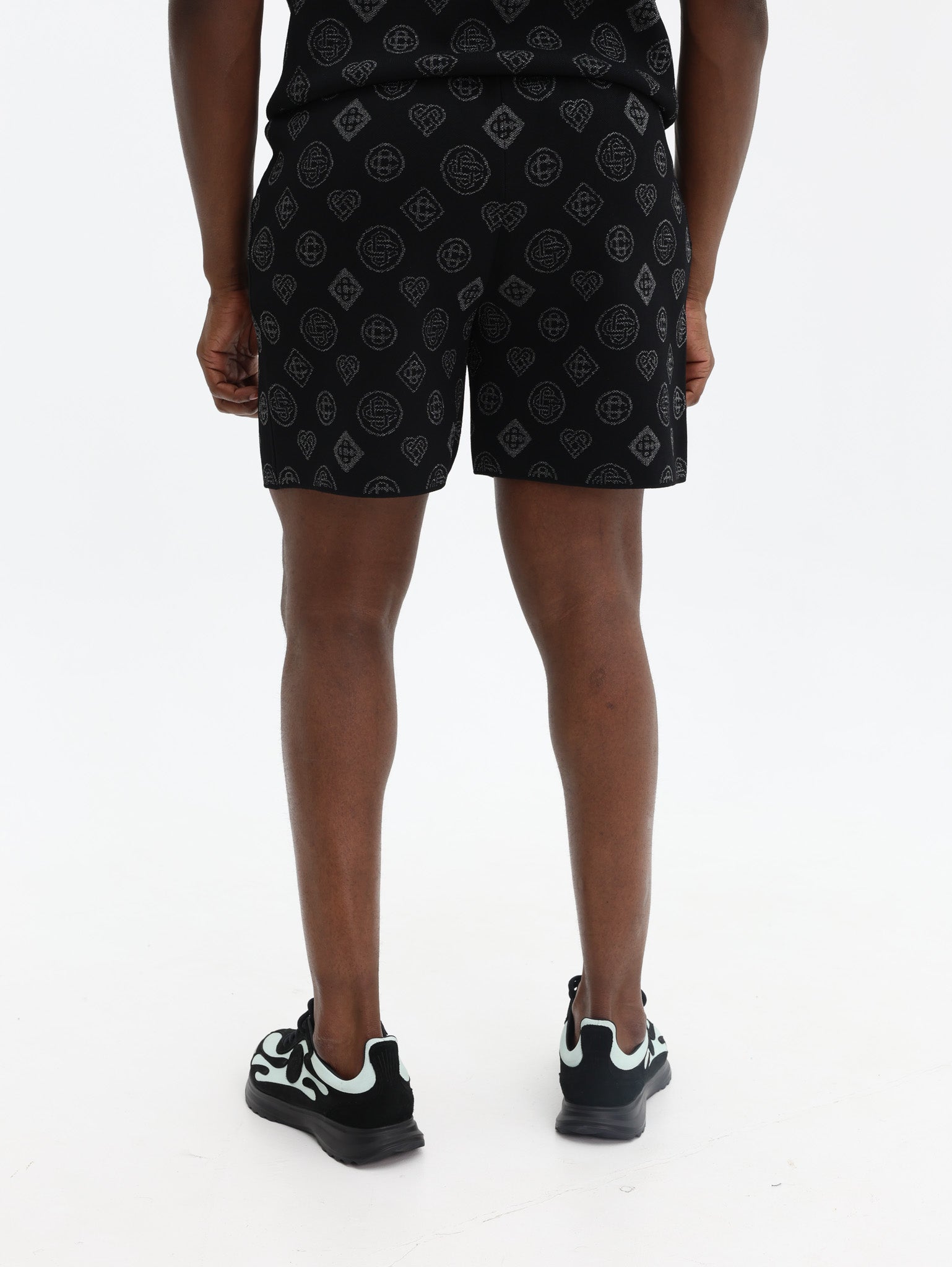 Casablanca Shorts City Jacquard Black-AL Capone Premium