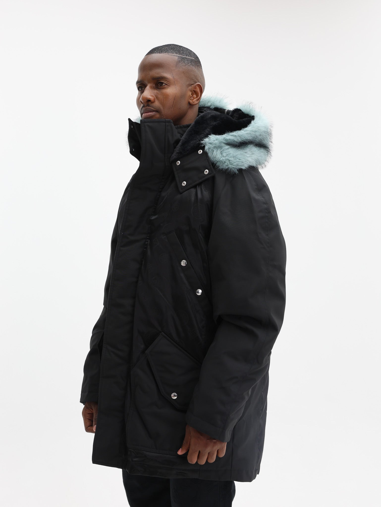 Casablanca Jacket Snorkel Down Parka Black-AL Capone Premium