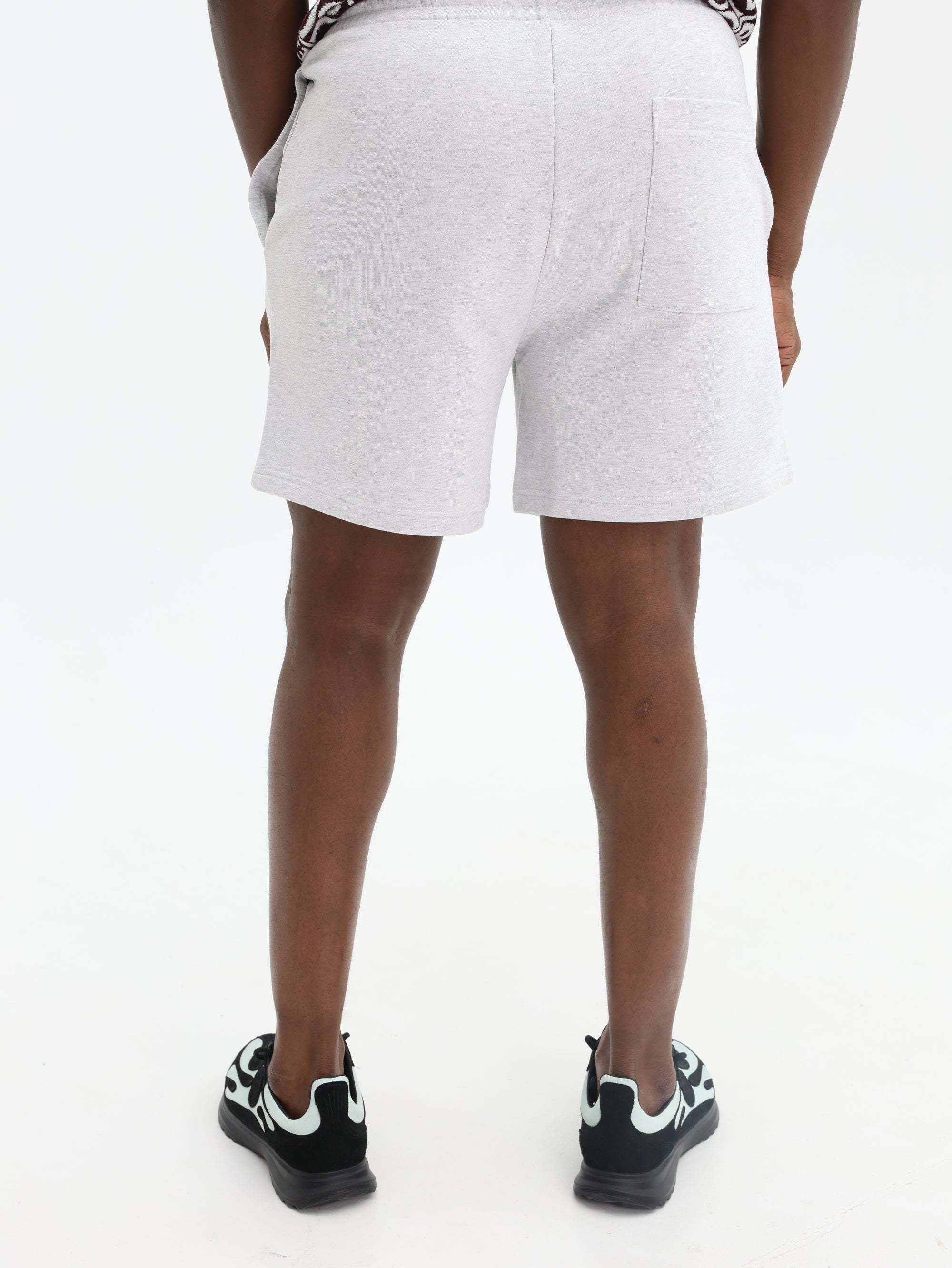 Casablanca Shorts Pvc Patch Grey Marle-AL Capone Premium