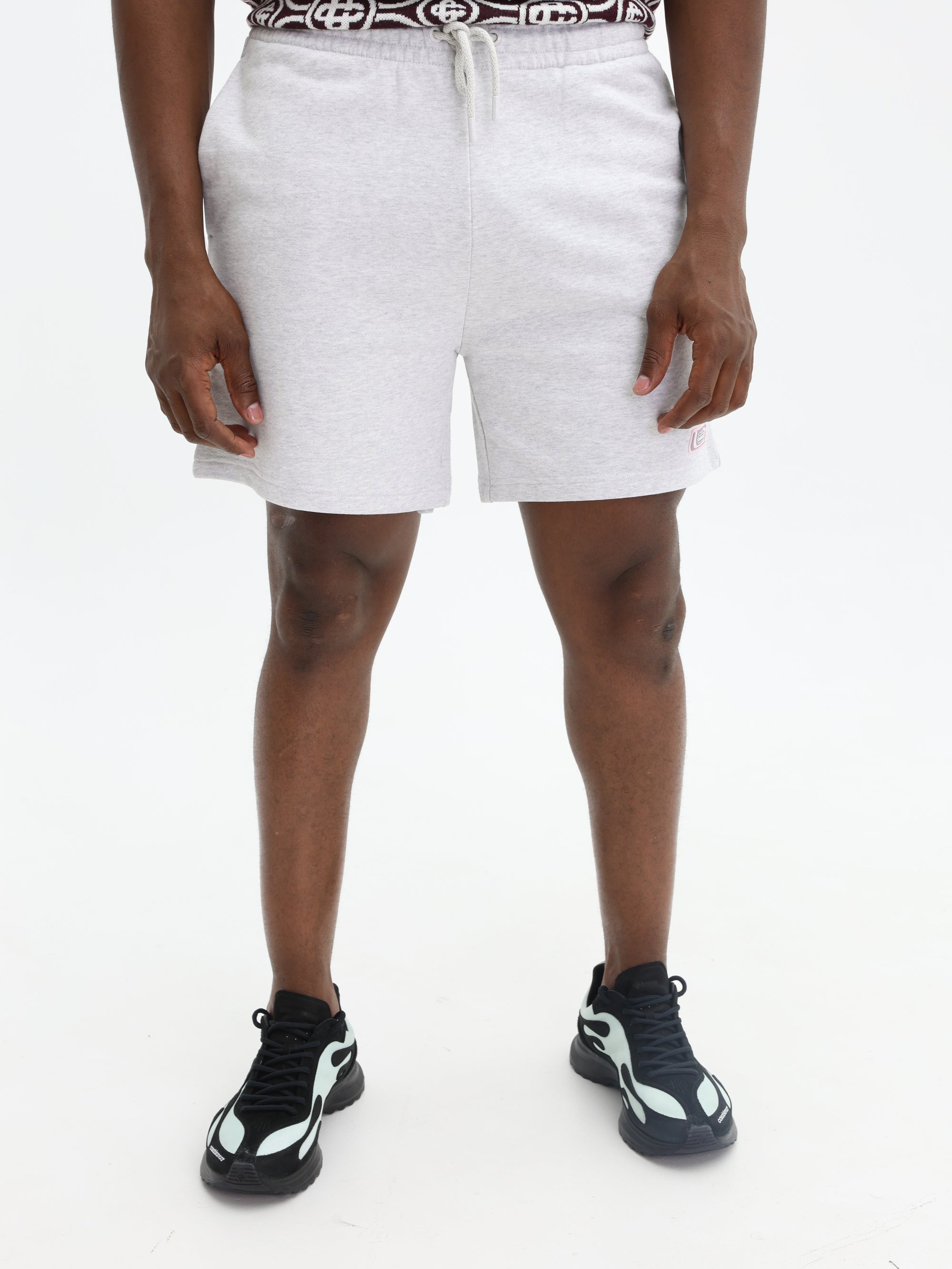 Casablanca Shorts Pvc Patch Grey Marle-AL Capone Premium