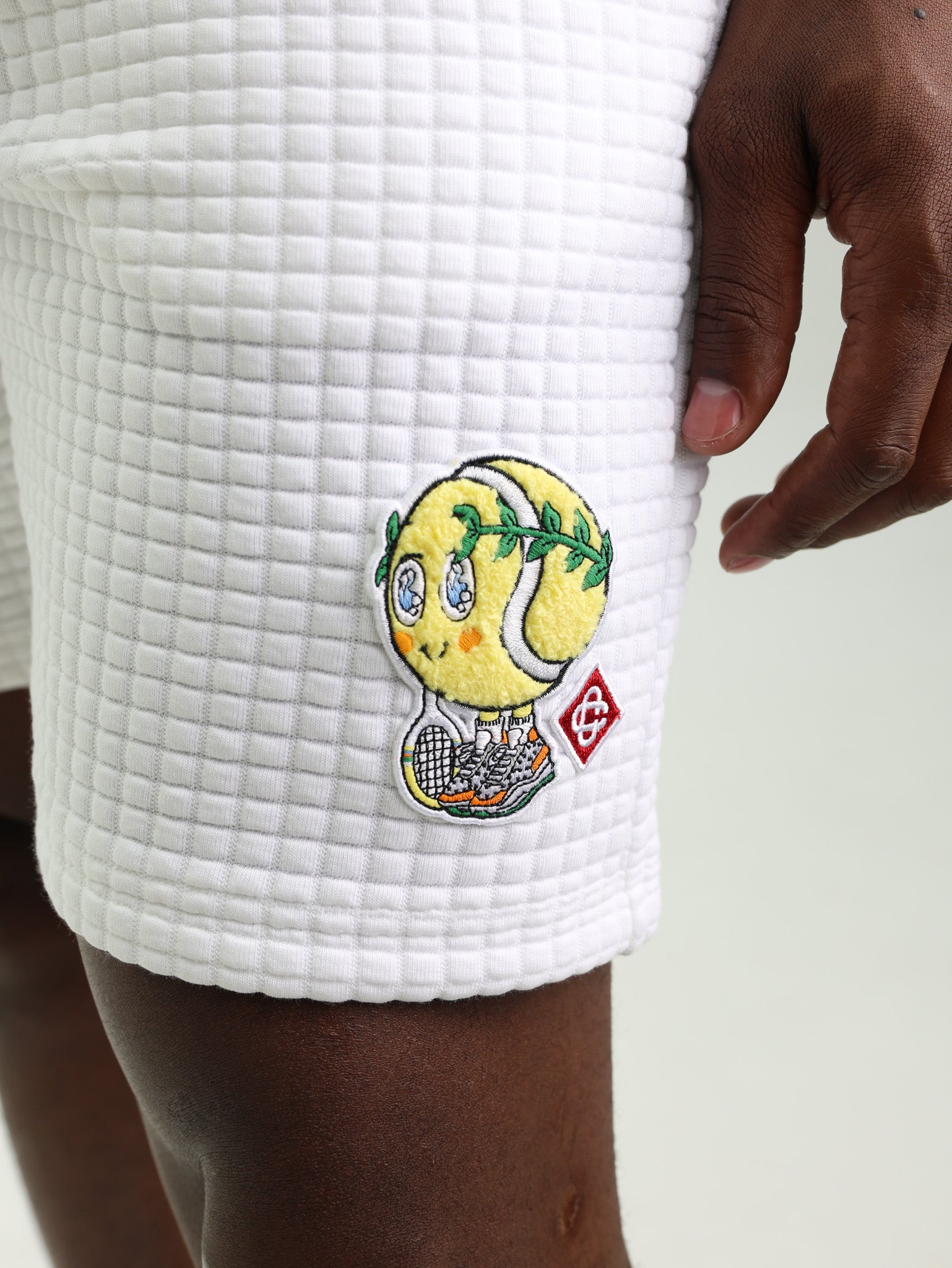 Casablanca Shorts Grid White-AL Capone Premium