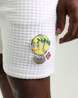 Casablanca Shorts Grid White-AL Capone Premium