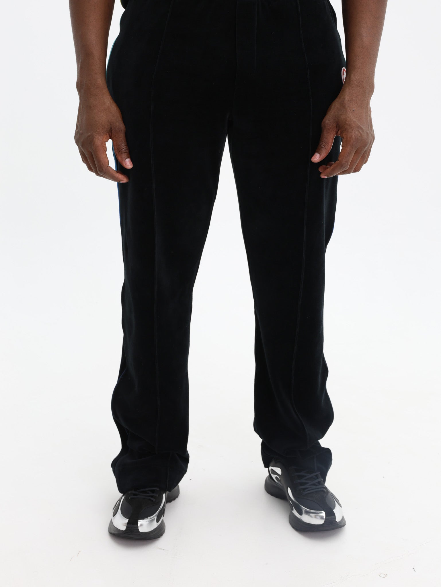 Casablanca Track Pants Velour Black-AL Capone Premium