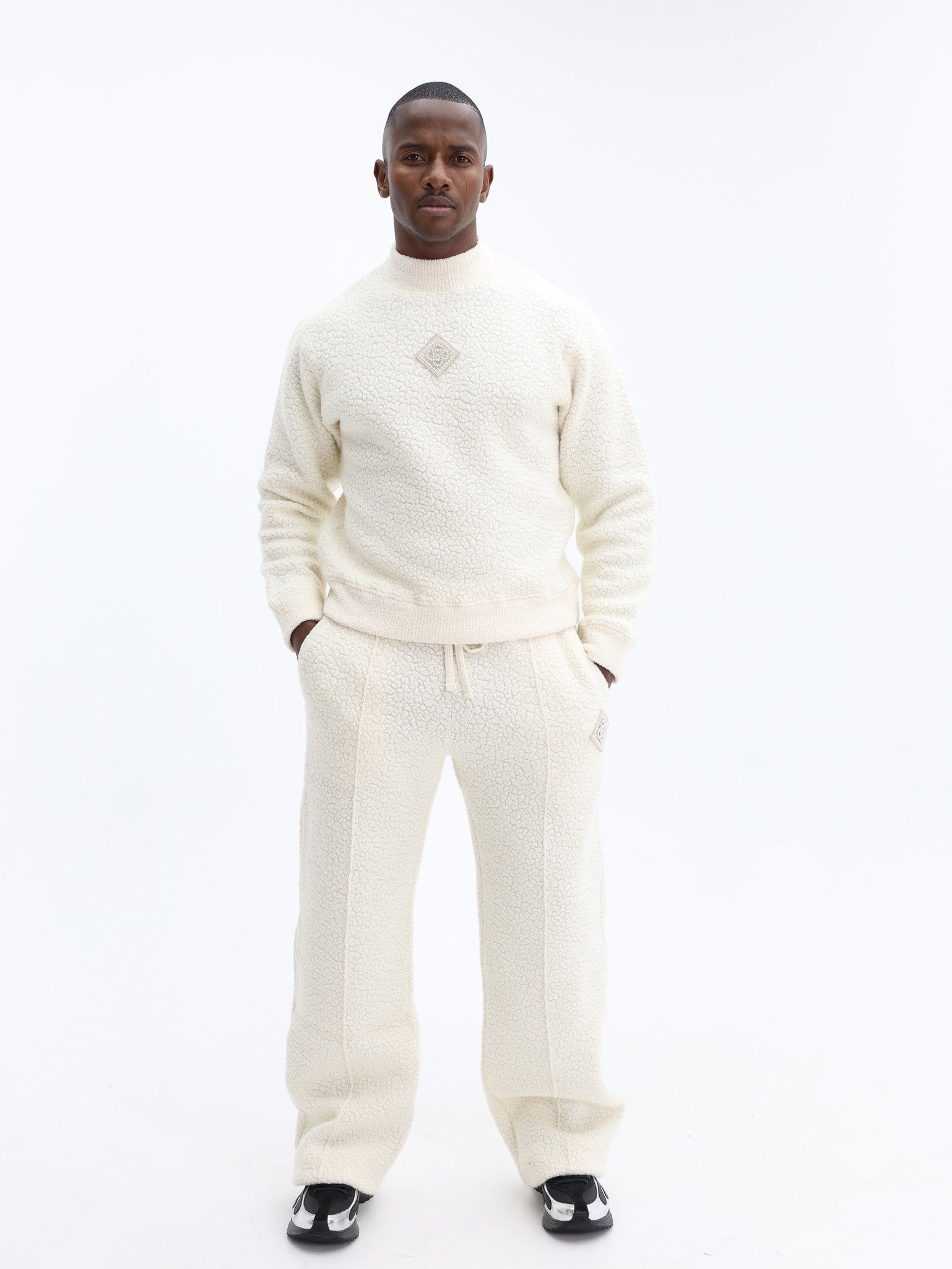 Casablanca Sweater Cashmere Off-White-AL Capone Premium