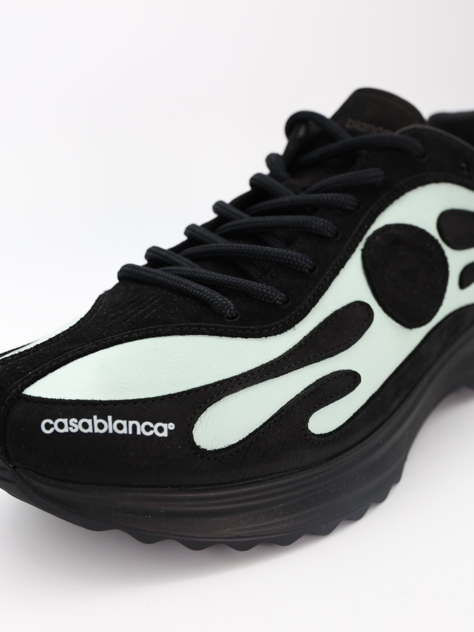 Casablanca Sneaker Black-Mint - AL Capone Premium