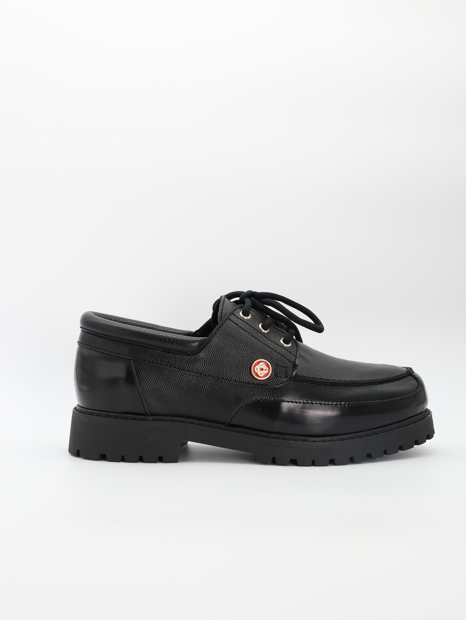 Casablanca Shoe Hideki Boat Black-AL Capone Premium