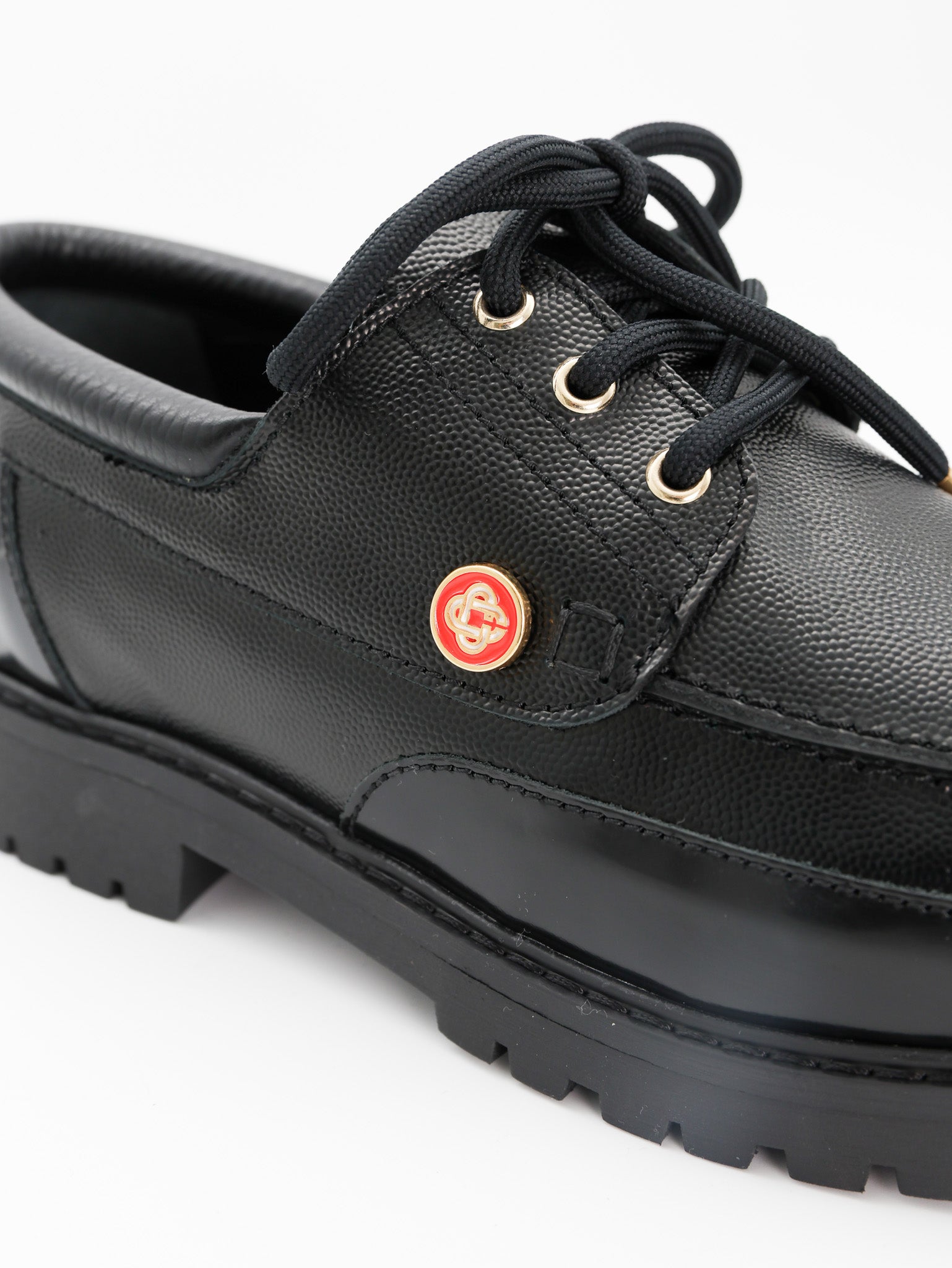 Casablanca Shoe Hideki Boat Black-AL Capone Premium