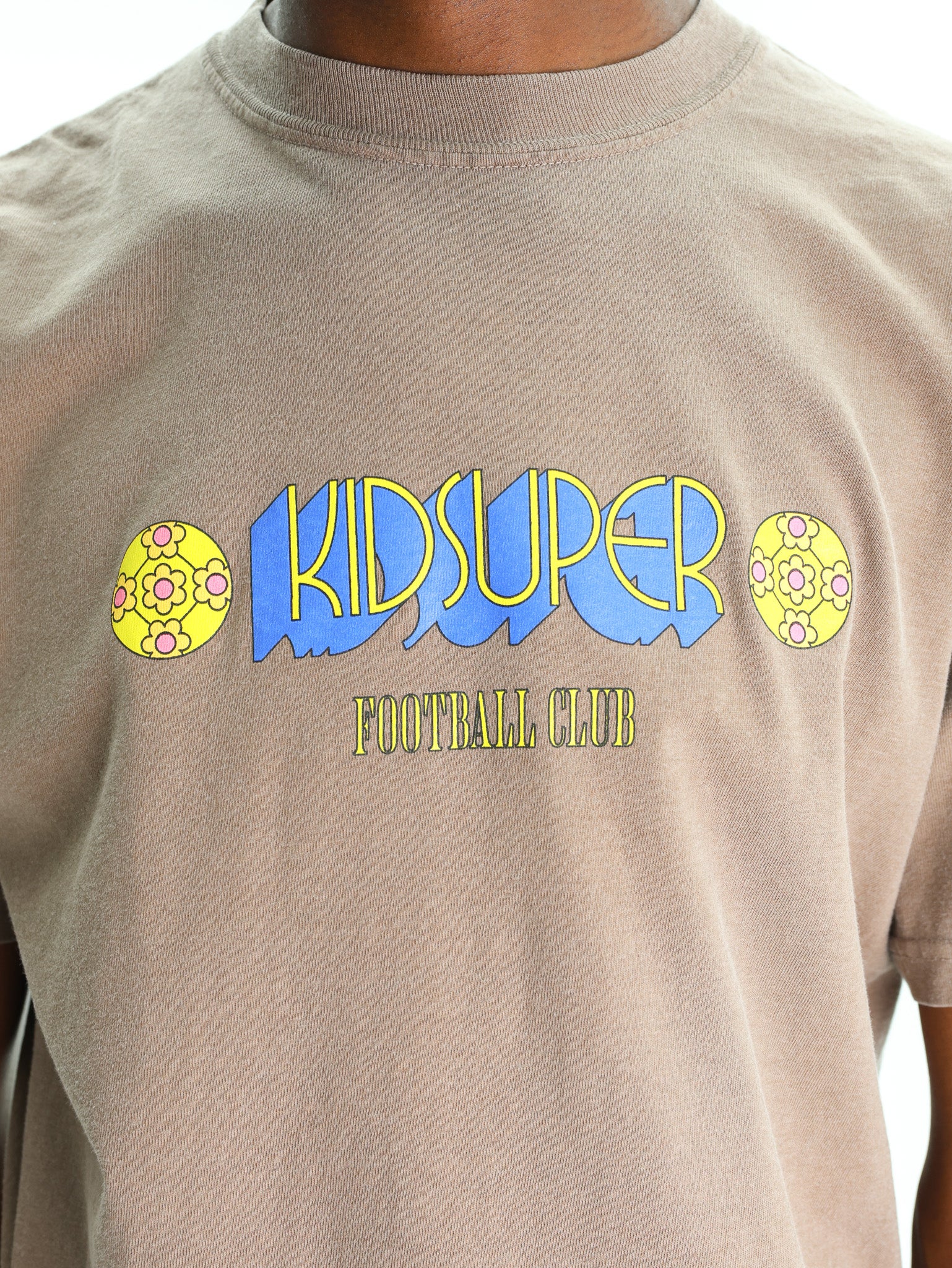 Kidsuper T-Shirt Football Club Brown - AL Capone Premium