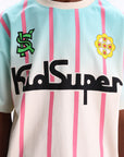 Kidsuper T-Shirt Soccer Jersey  Cream