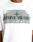 Stone Island T-Shirt Logo White