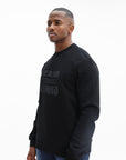 Iceberg Sweater Brushed Fleece Black