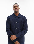 Iceberg Woven Denim Long Sleeve Shirt Blue