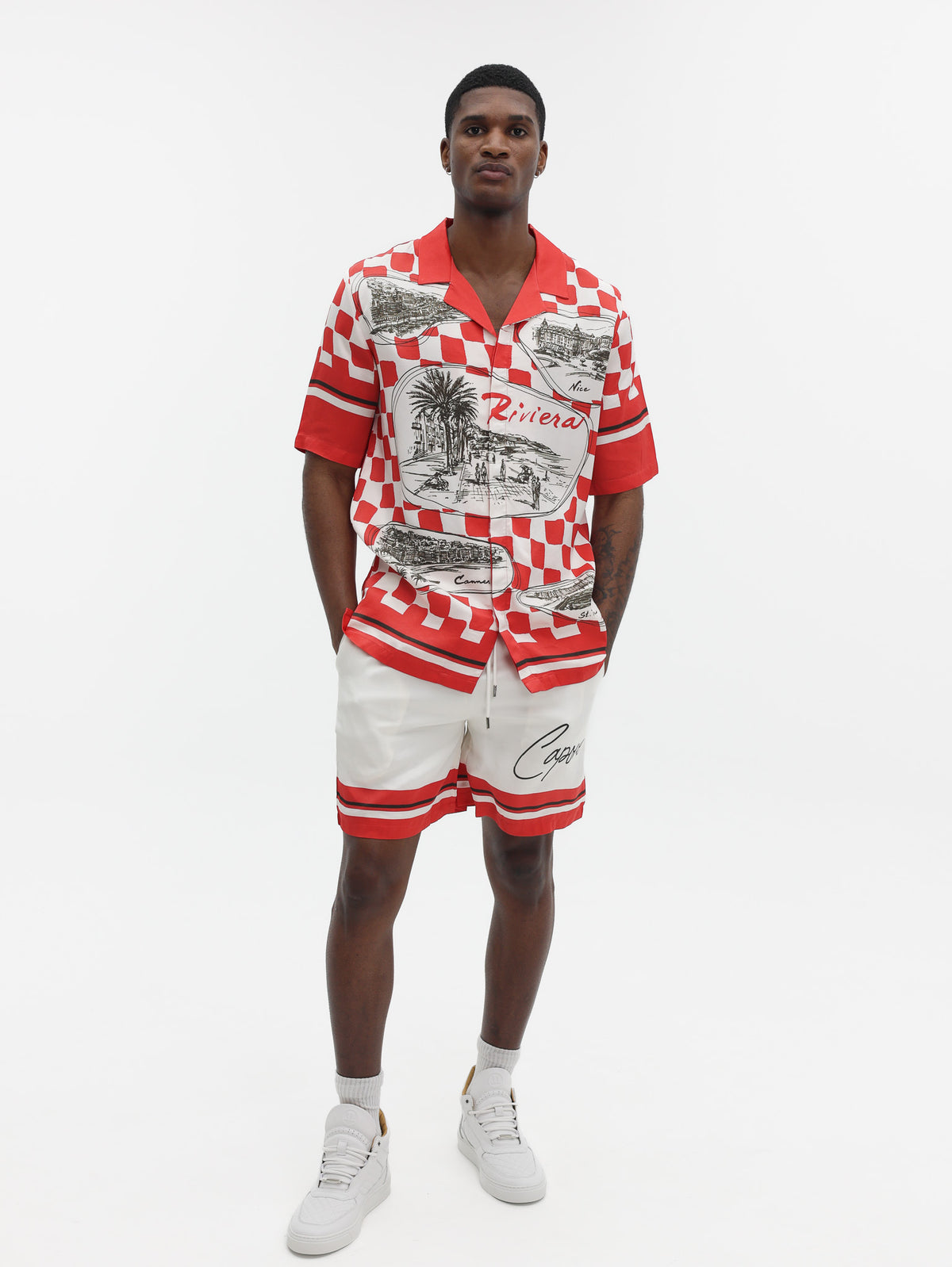Red Capone Capone Short Summer Red – AL Capone Premium