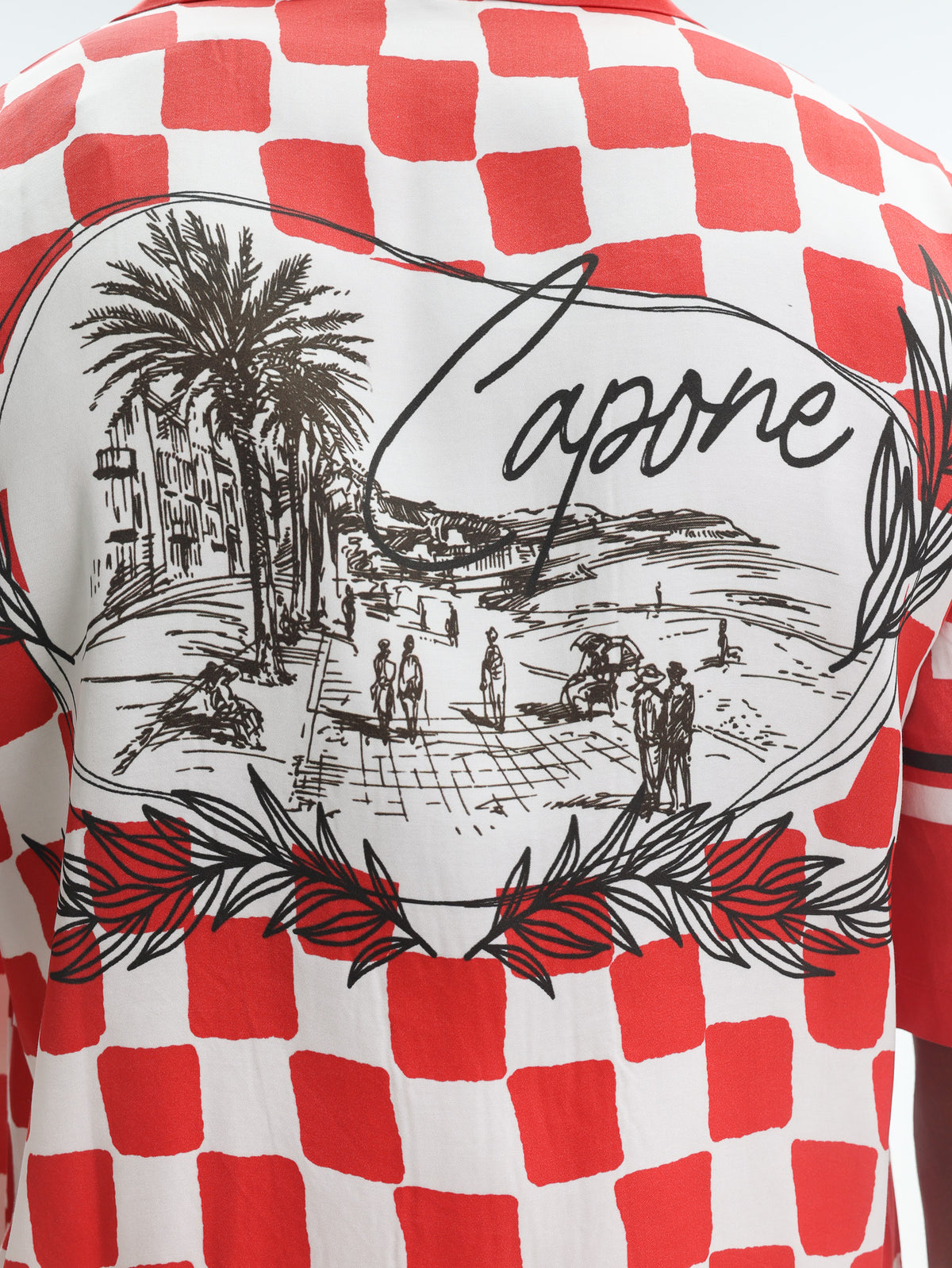 Capone Tops Capone Shirt Summer Red – AL Capone Premium