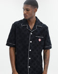 Casablanca Towelling Monogram Shirt Black