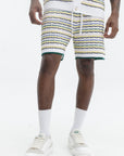 Casablanca Tuck Stitch Shorts Multi