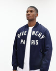 Givenchy Jacket Bomber Logo Navy