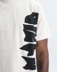 Arte T-Shirt Black Logo Print Cream