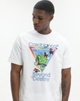 Casablanca Tennis Club Icon Beyond Destiny Classic T-Shirt White