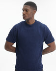 Arte T-Shirt Back Graphic Knit Navy