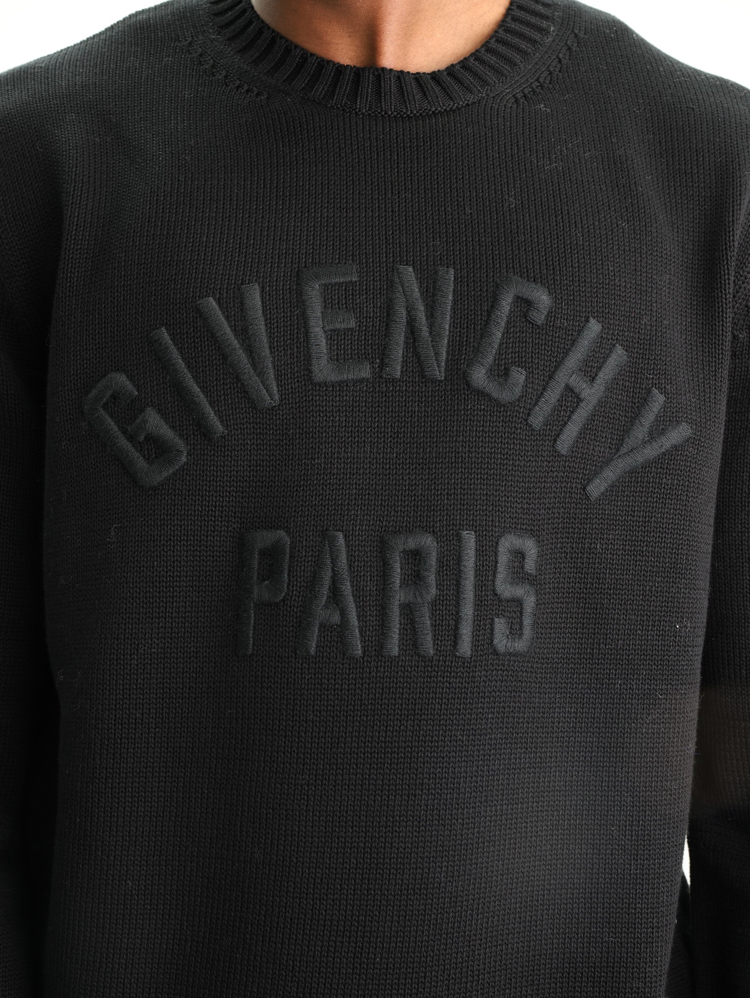 Givenchy Sweater Logo Black - AL Capone Premium