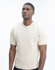 Arte T-Shirt Back Graphic Knit Cream