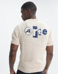 Arte T-Shirt Back Graphic Knit Cream