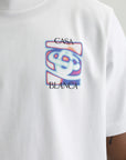 Casablanca Heat Map Classic T-Shirt White
