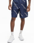 Givenchy Shorts Allover Logo Navy