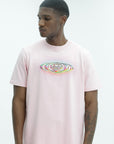 Casablanca Glass Logo Classic T-Shirt Pink