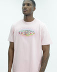 Casablanca Glass Logo Classic T-Shirt Pink