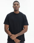 Arte T-Shirt Back Poster Plain Black