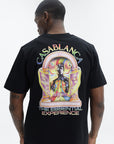 Casablanca Essential Experience L'Arche Classic T-Shirt Black