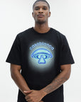 Casablanca Airbrush Mushroom Classic T-Shirt Black