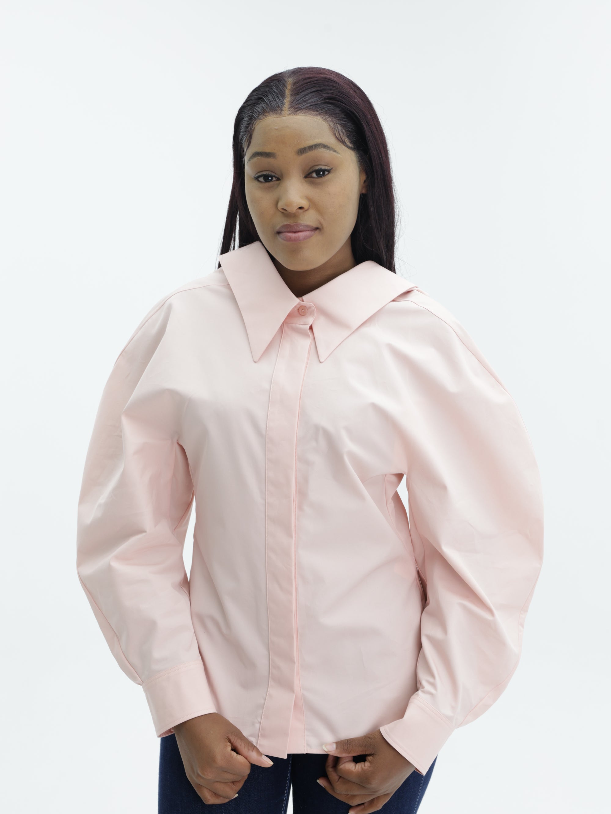 Givenchy Shirt Slashed Pink