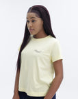 Givenchy T-Shirt Small Logo Stamp Yellow