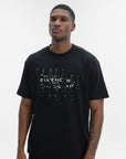 Givenchy T-Shirt White Print Logo Black