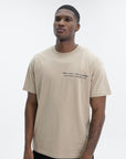 Givenchy T-Shirt Black Print Chest Crew Beige