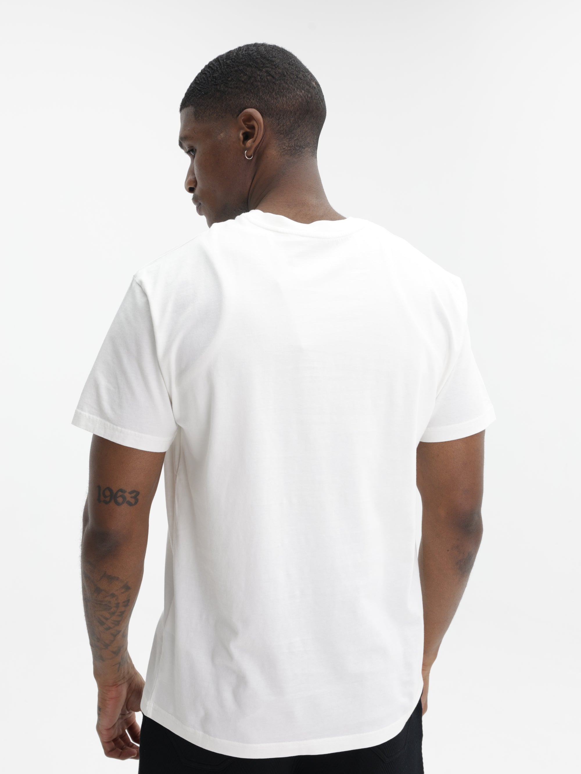 Givenchy T-Shirt Blue Logo Print White/Light Blue