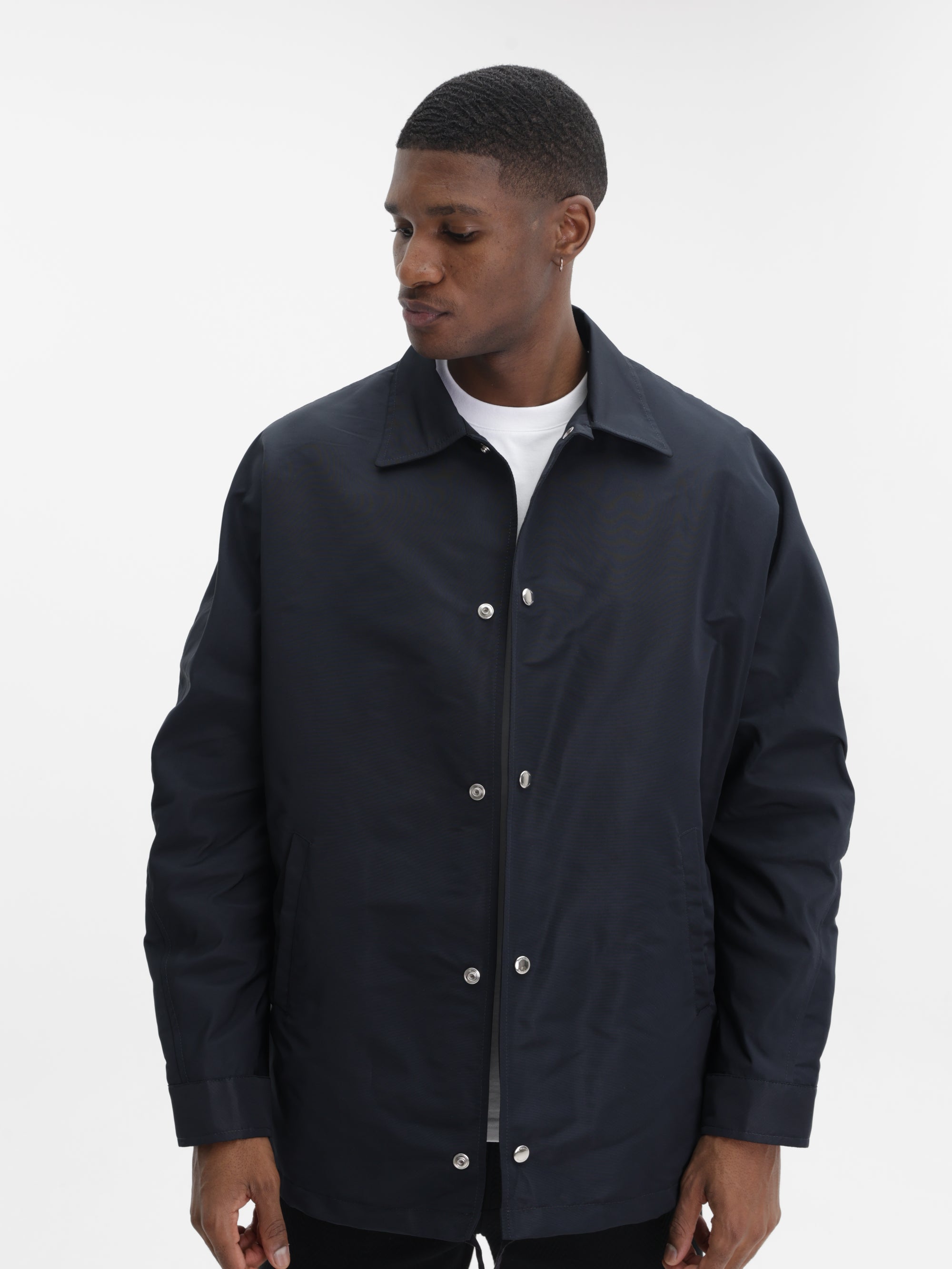 Givenchy Jacket Drawstring Hem Dark Navy