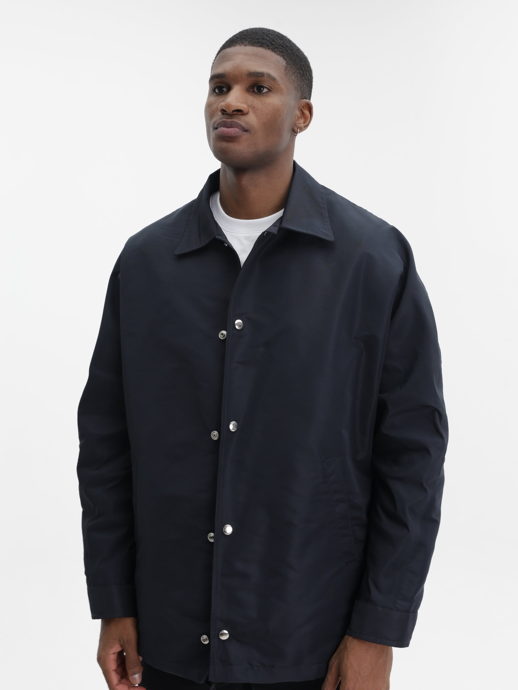 Givenchy Jacket Drawstring Hem Dark Navy