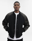 Givenchy Jacket Panelled Bomber Black/White