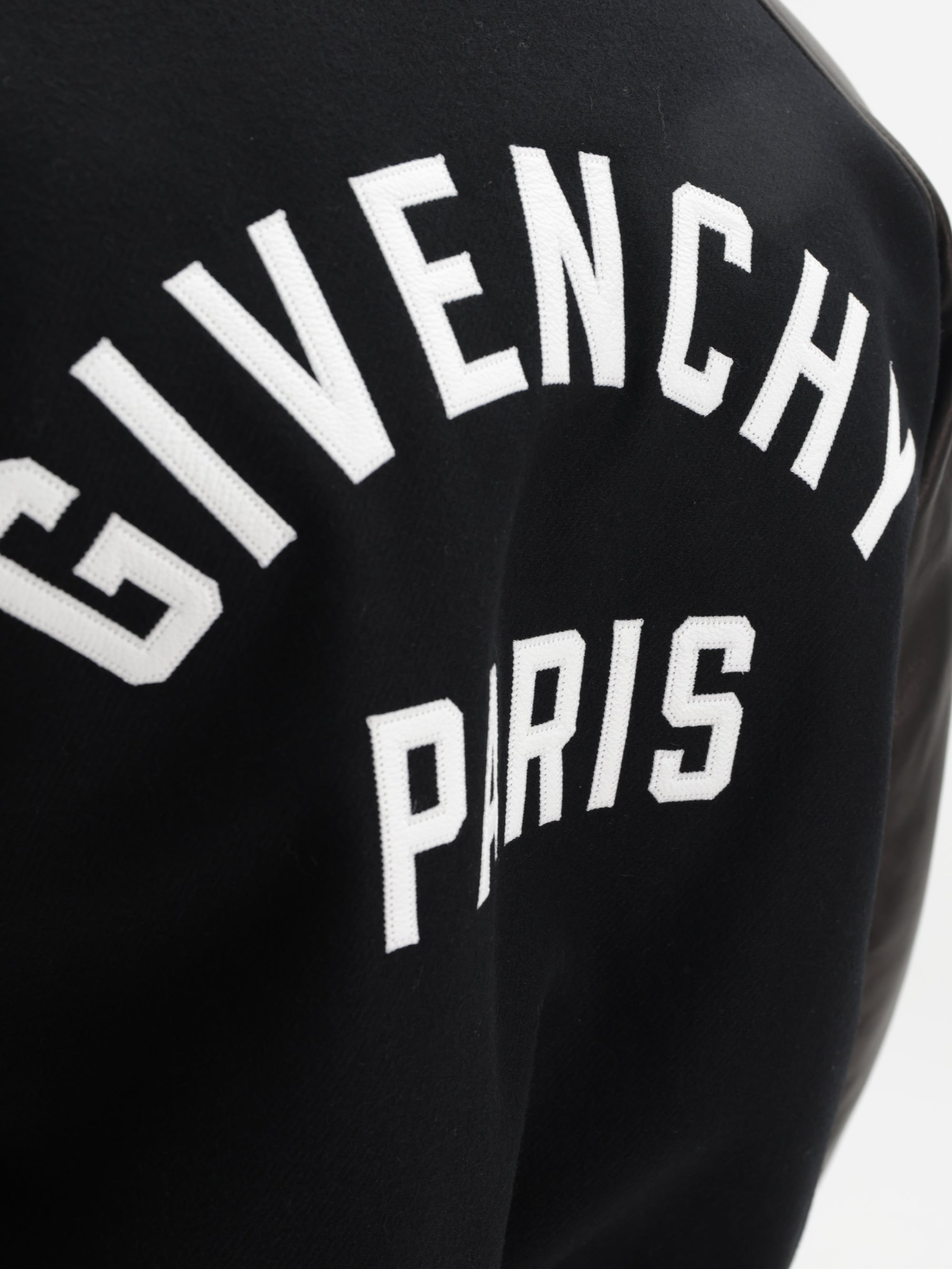 Givenchy Jacket Panelled Bomber Black/White