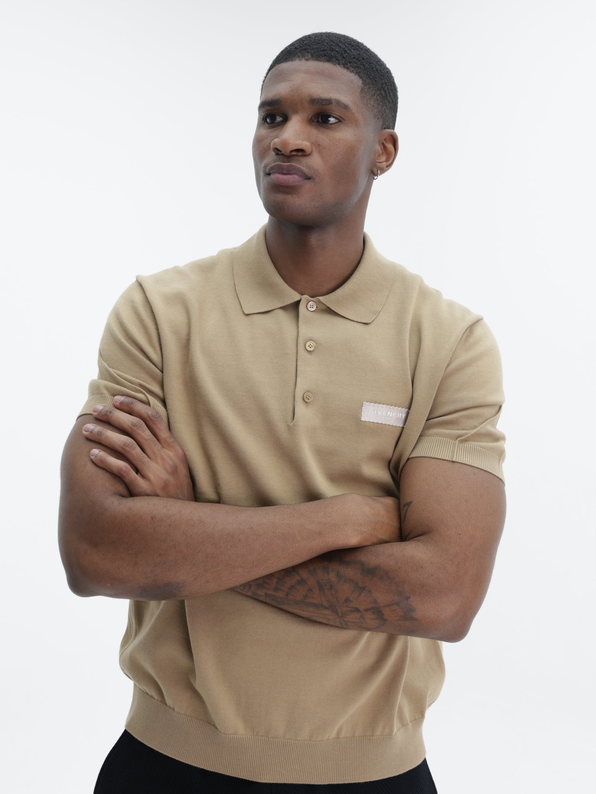 Givenchy Golfer Logo Beige