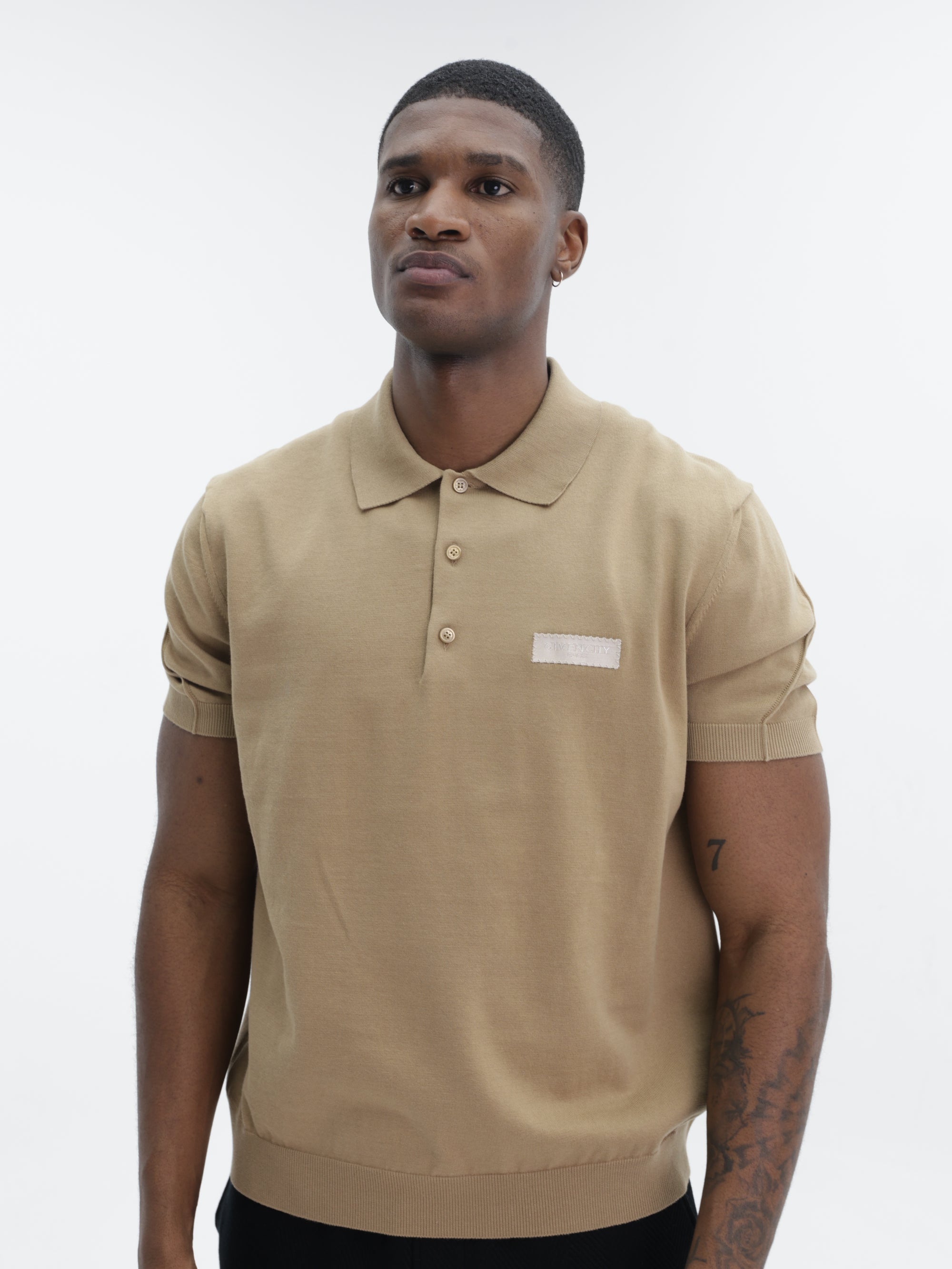 Givenchy Golfer Logo Beige