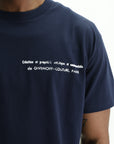 Givenchy T-Shirt Archives Print Night Blue