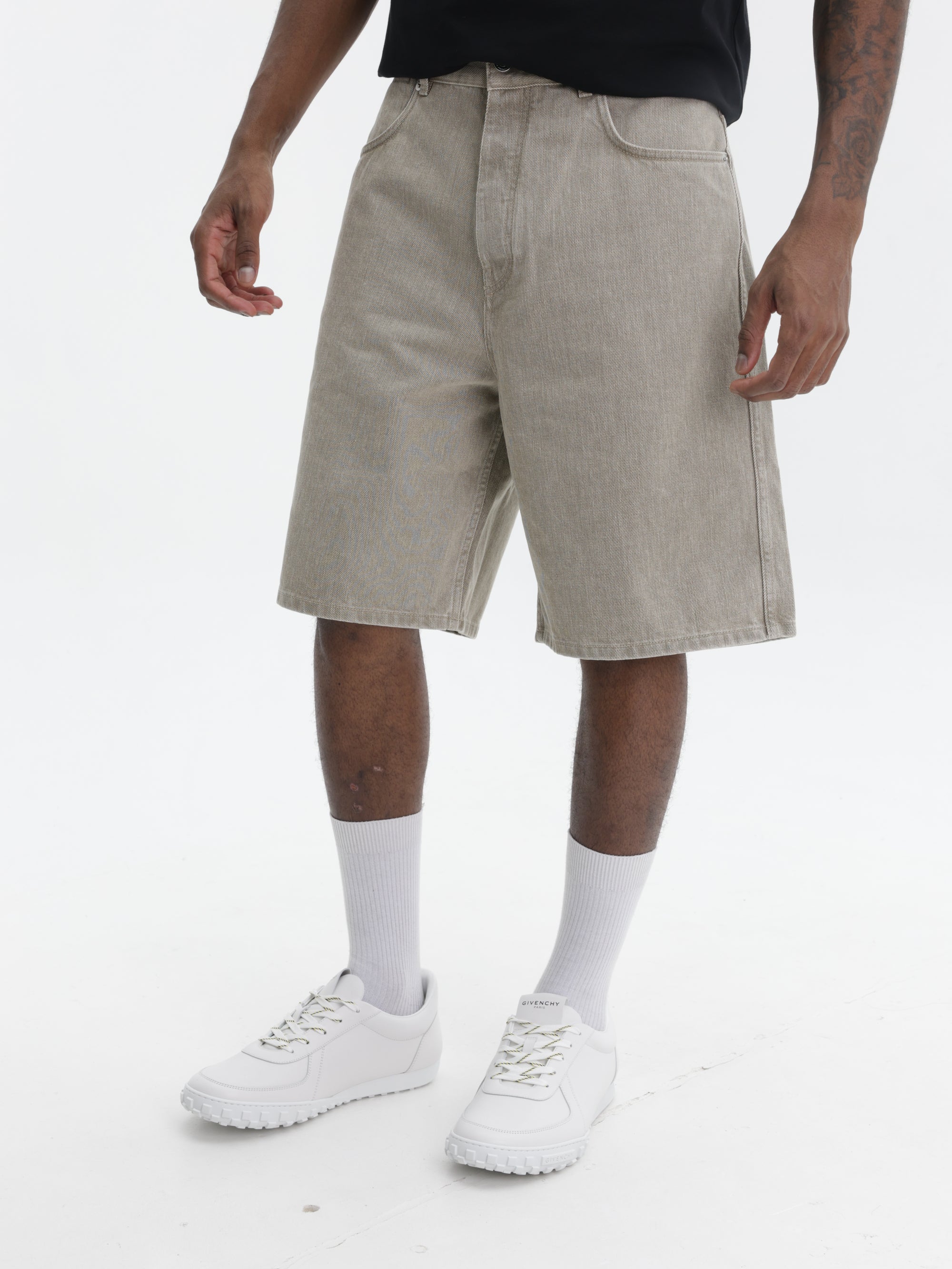 Givenchy Shorts Couture Seam Bermuda Beige