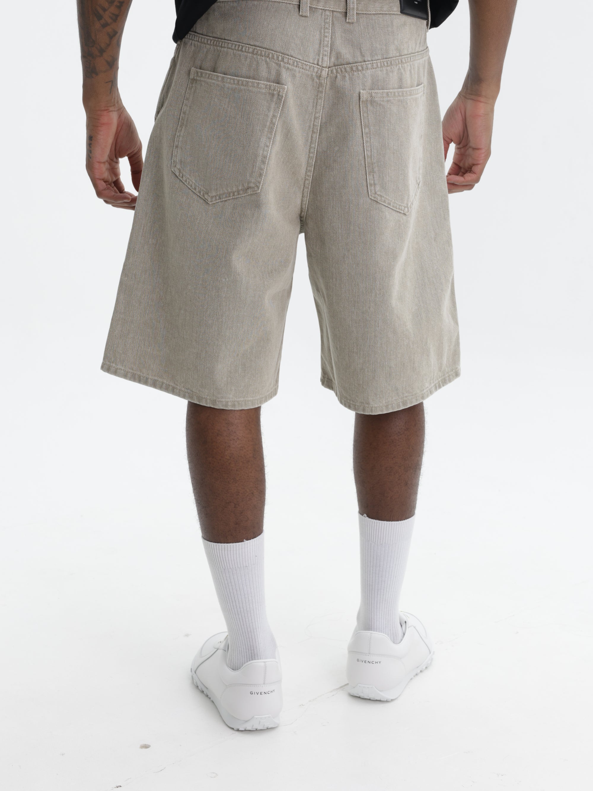 Givenchy Shorts Couture Seam Bermuda Beige