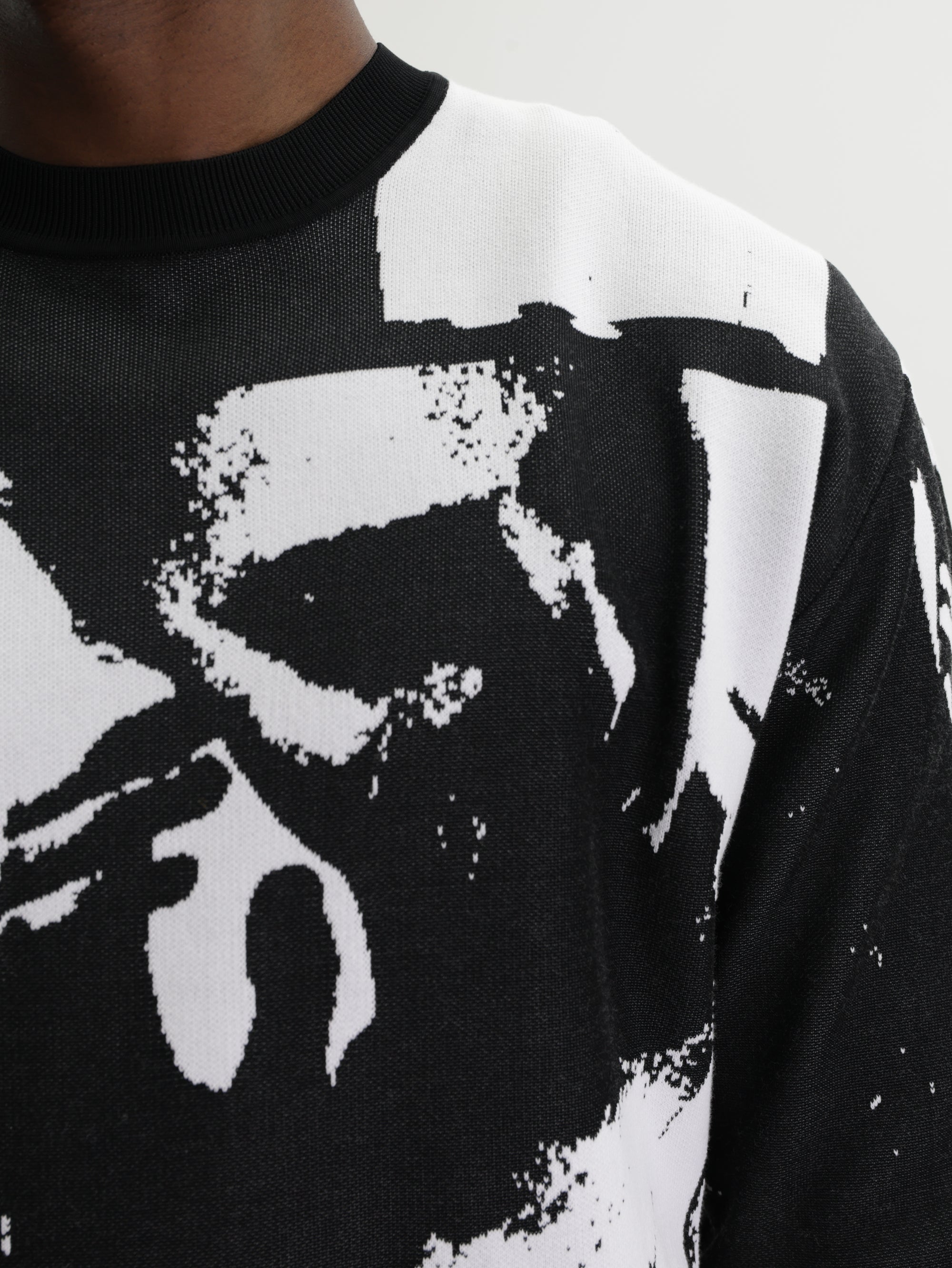 Givenchy Sweater Knitwear Black/White
