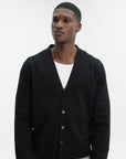 Givenchy Cardigan Seam Button Knit Paris Black